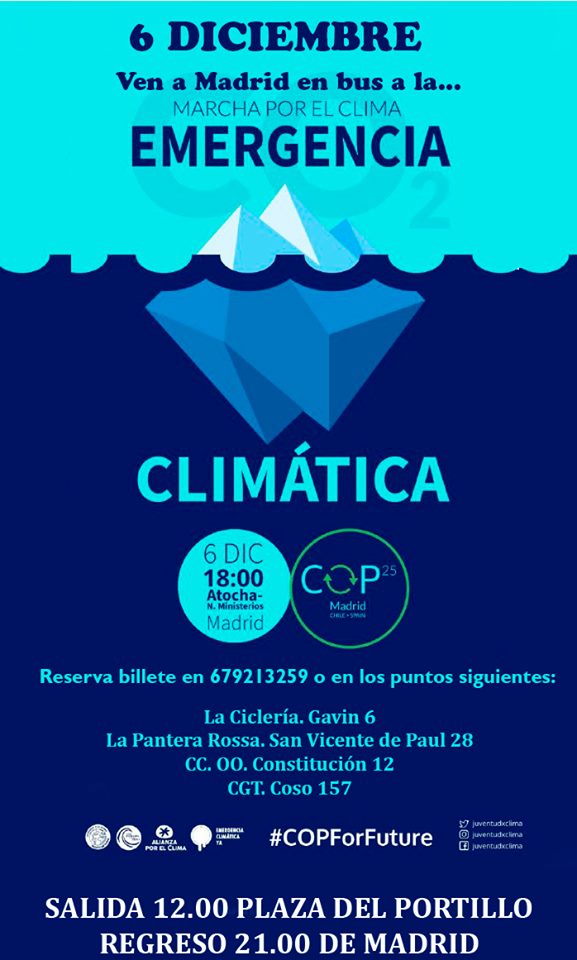 Manifestación multitudinaria por el Clima _ Madrid, COP25