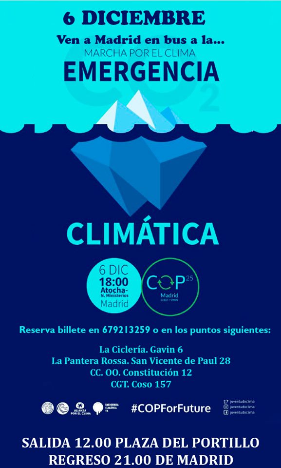 Manifestación multitudinaria por el Clima _ Madrid, COP25
