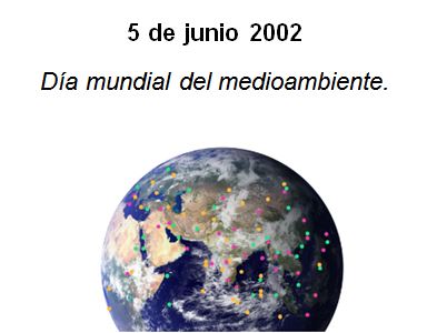 Dia Mundial del Medio Ambiente 5 de junio de 2022. 