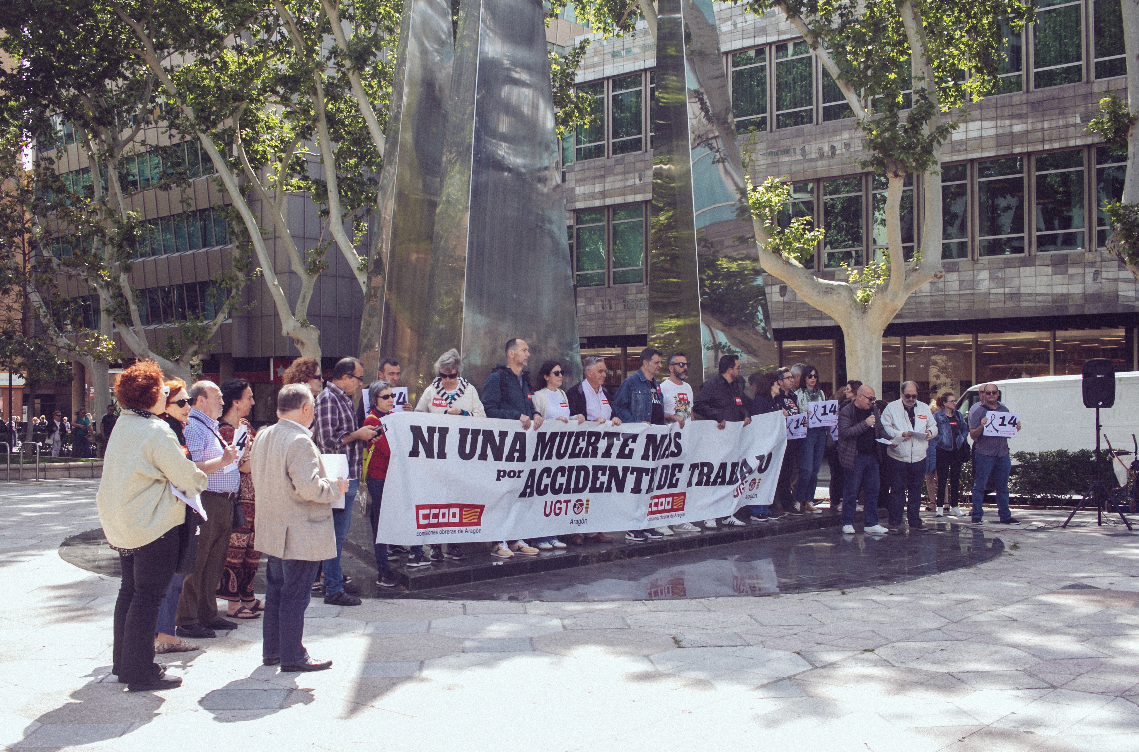 CCOO reclama medidas de choque para frenar los accidentes mortales con especial incidencia en el sector del transporte