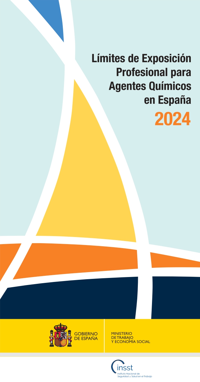 Límites de exposición profesional para agentes químicos en España. MINISTERIO DE TRABAJO Y ECONOMIA SOCIAL DEL GOBIERNO DE ESPAÑA.2024