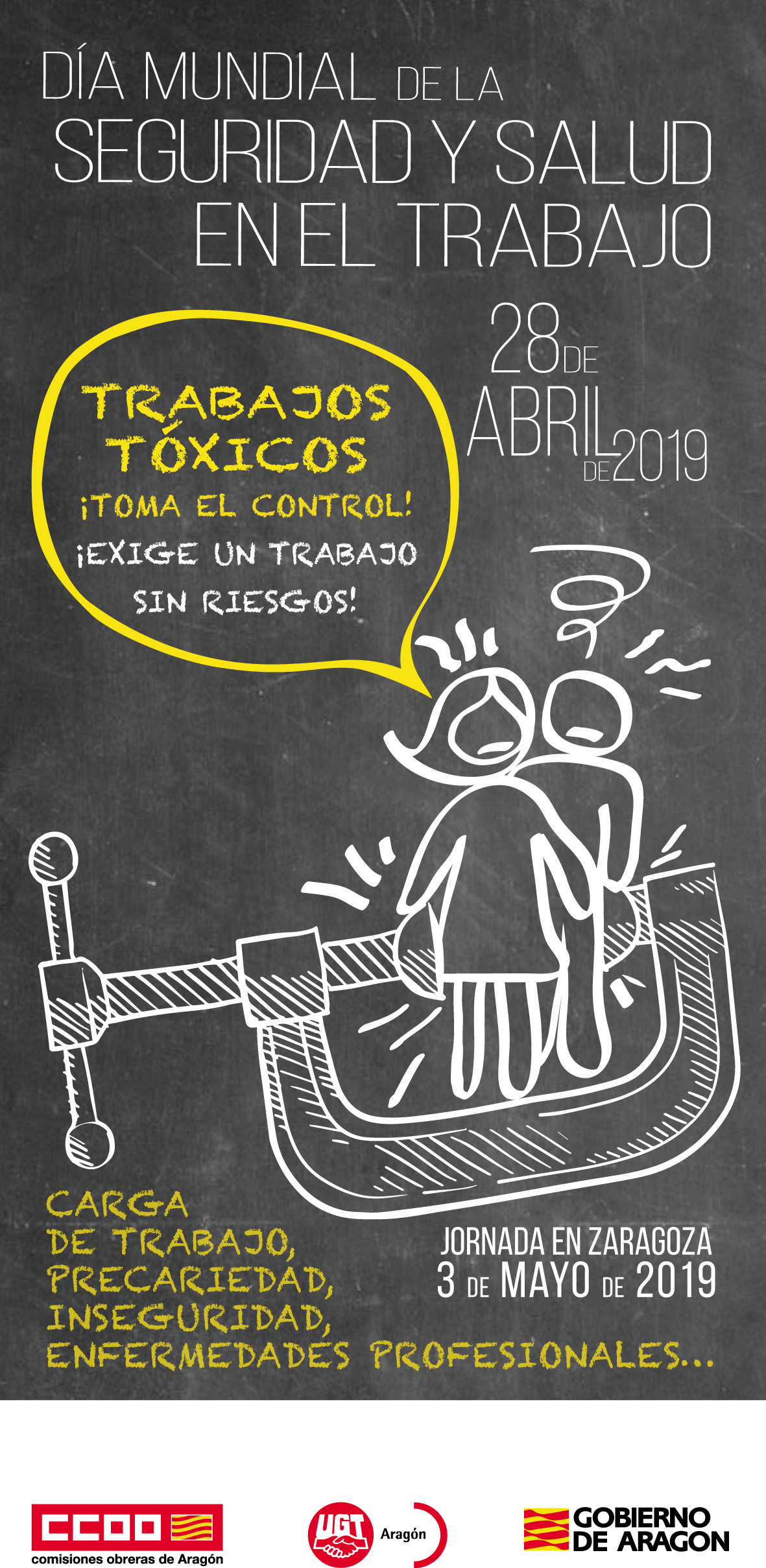 03 de Mayo 2019 Jornada Día Mundial de la Seguridad y la Salud en el trabajo, 28 Abril de 2019